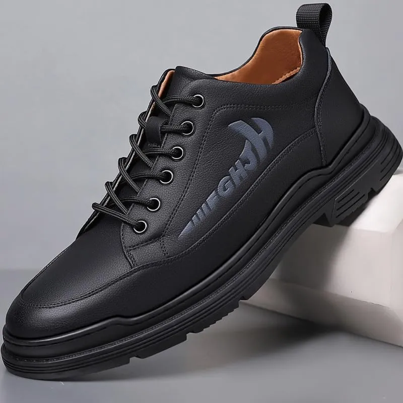 Casual Business Oxford Dress Shoes for Men Comfortable Lightweight Breathable Walking Shoes