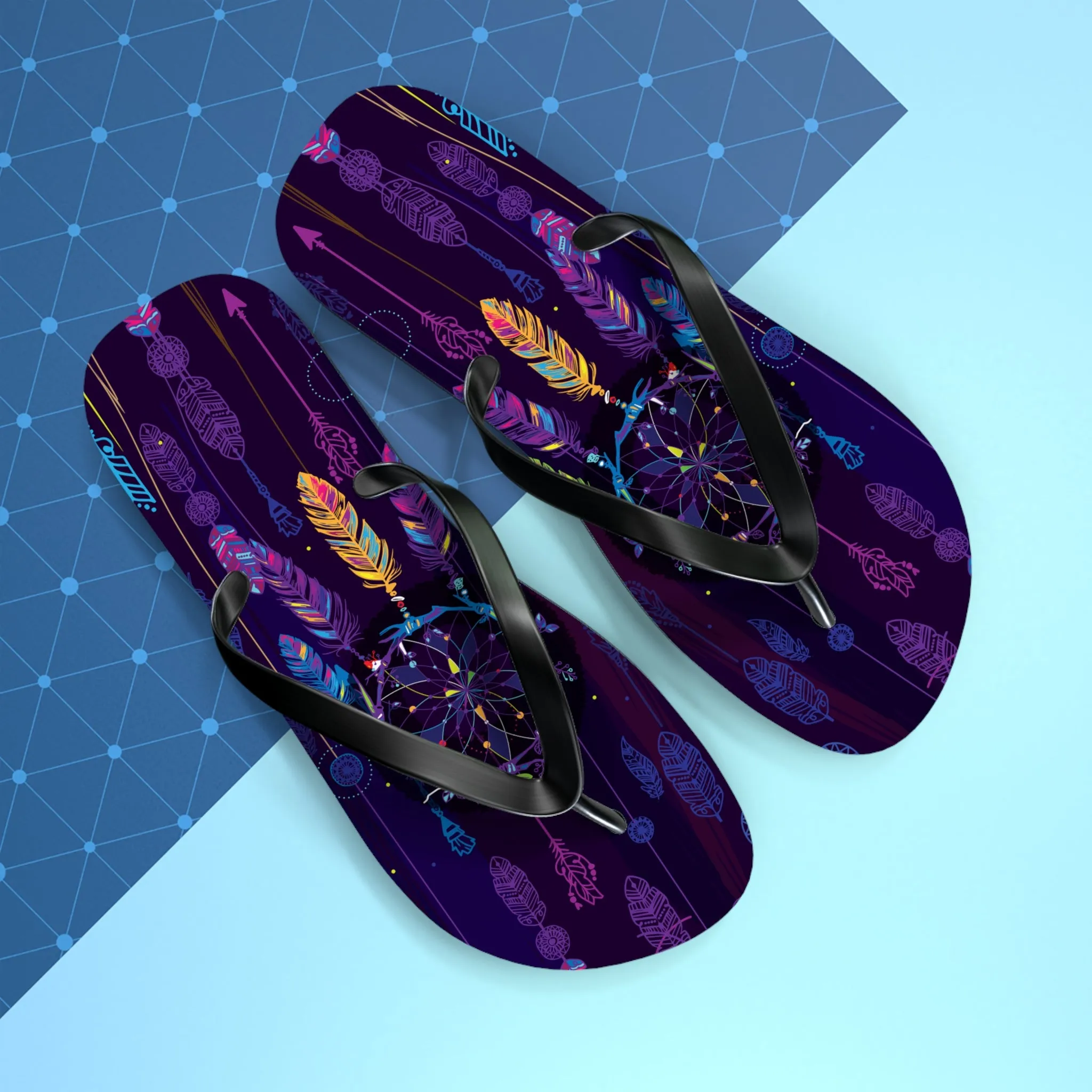 Dream Catcher - Unisex Flip Flops