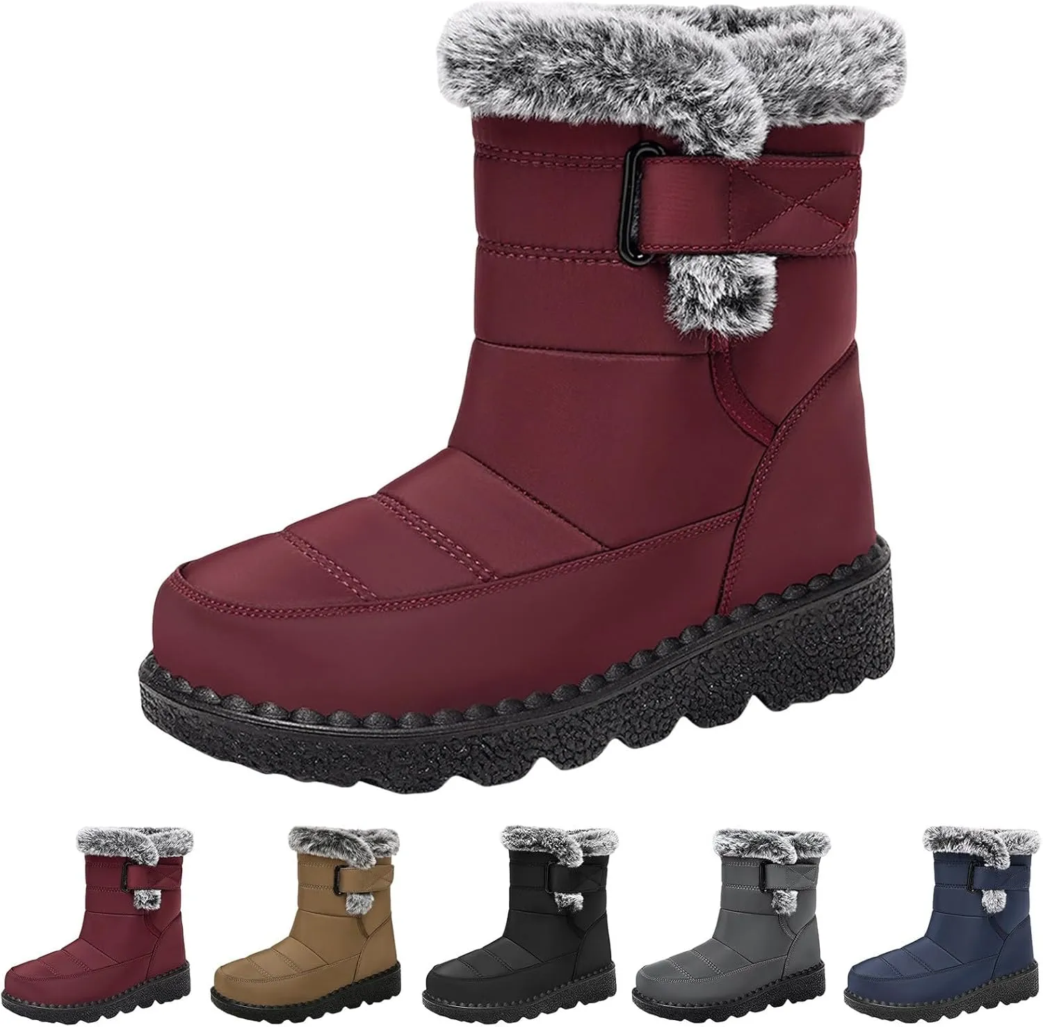 Dress Booties for Women Performance Warm Snow Boots Weather Comfortable And Boot Warmer