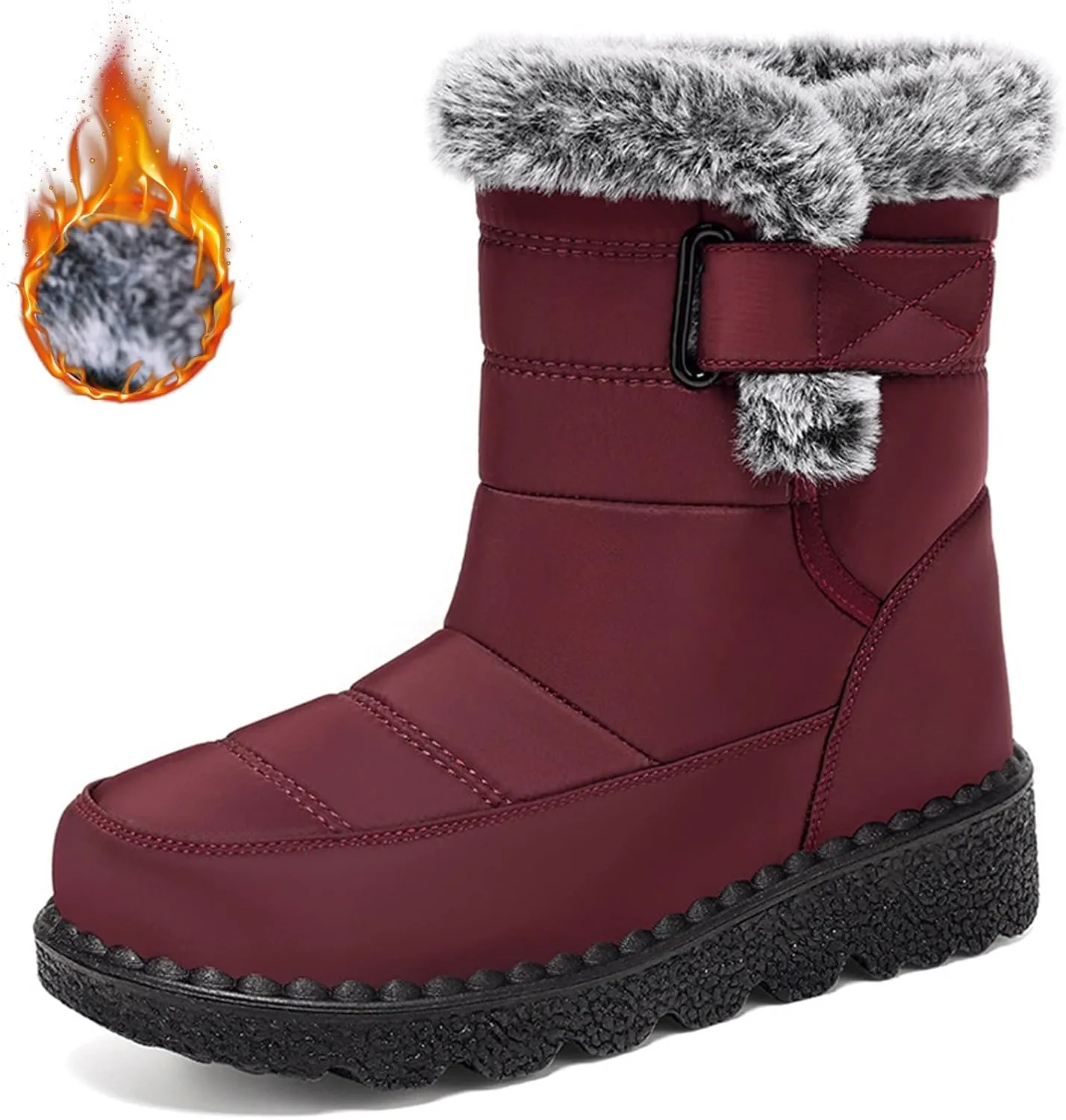 Dress Booties for Women Performance Warm Snow Boots Weather Comfortable And Boot Warmer