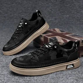 King Shop British Genuine Leather Casual Shoes