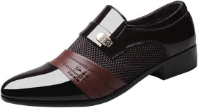 Male Shoes Shoe Leather Casual Wedding Comfortable Shoes Men Suit Business Men's leather shoes