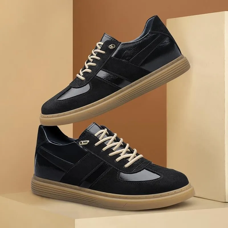 Men's Dress Sneakers Casual Lace up Oxford Formal Shoes Business Casual Comfortable Walking Shoes