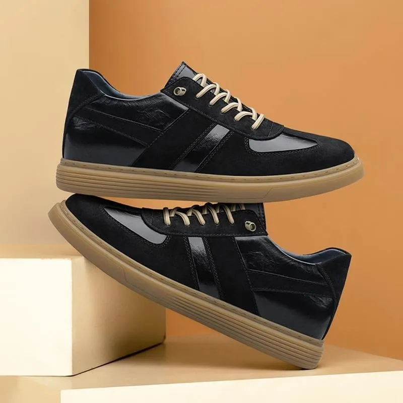 Men's Dress Sneakers Casual Lace up Oxford Formal Shoes Business Casual Comfortable Walking Shoes