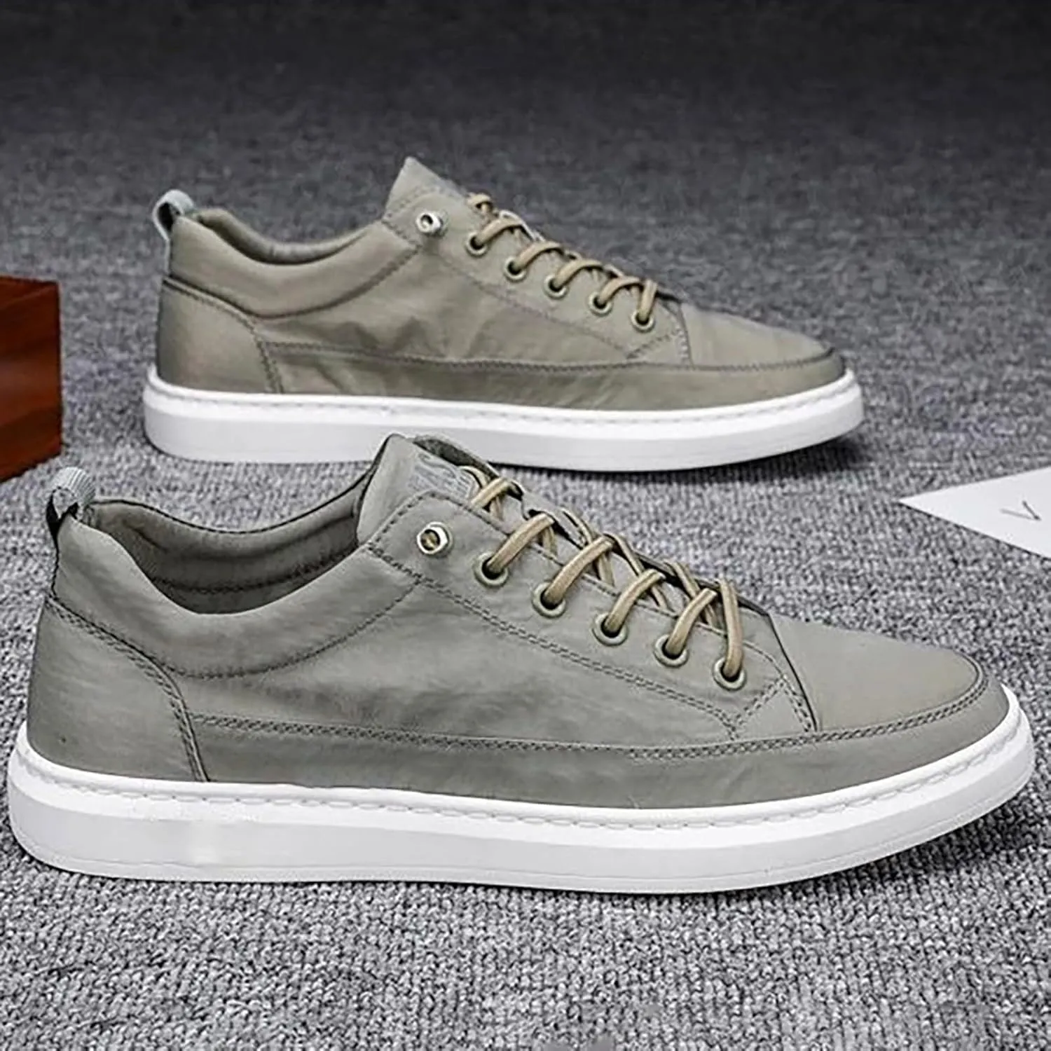 Mens Slip On Sneakers Wide Width Non Slip Shoes Mules for Women Flats Comfortable & Lightweight Loafers for Women Wide Womens Sneakers Wide Width