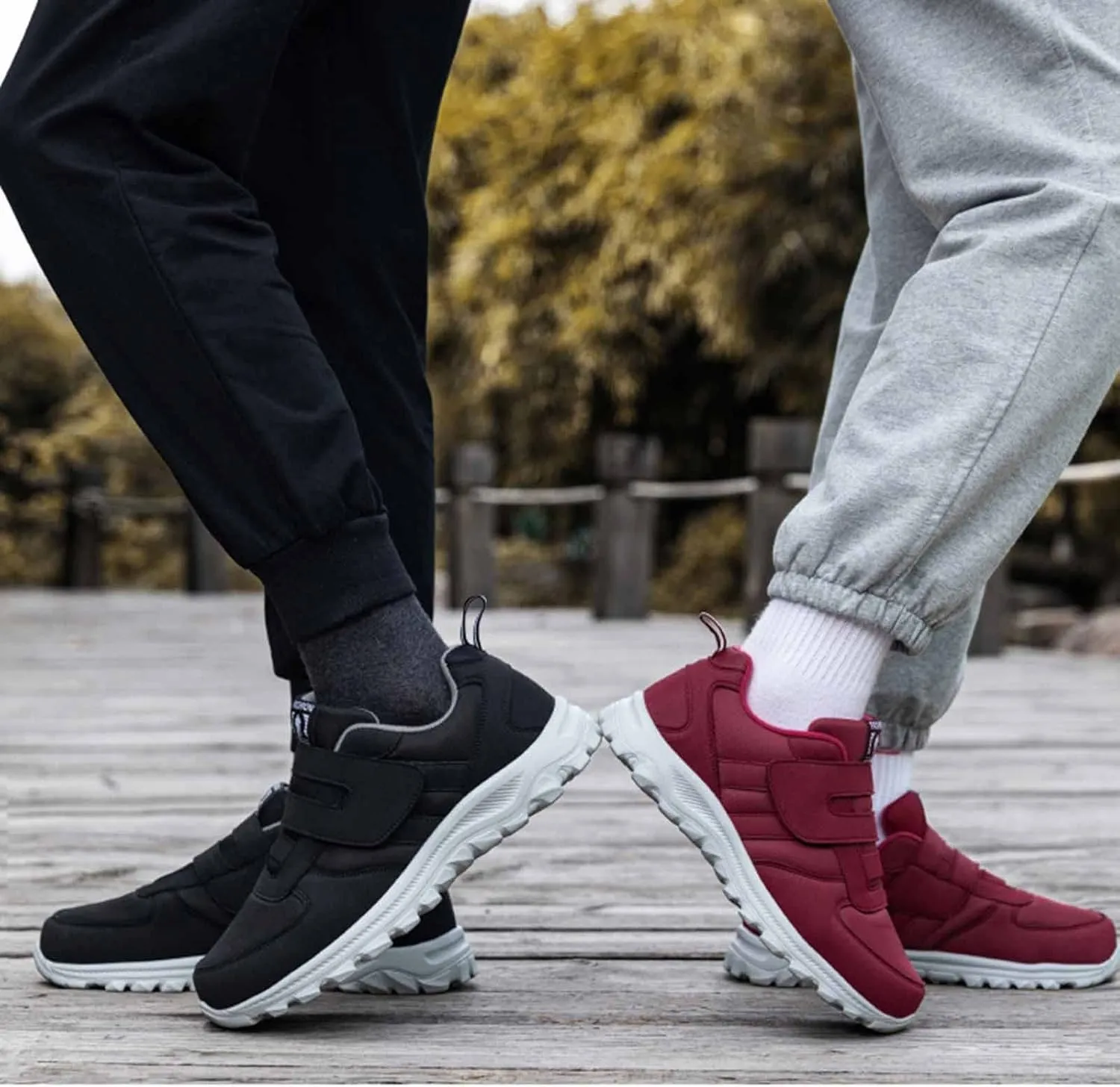 Outdoor Jogging Sneaker for Men Comfortable Lightweight Casual Walking Shoe Casual Soft Flat Soled Walking Shoes