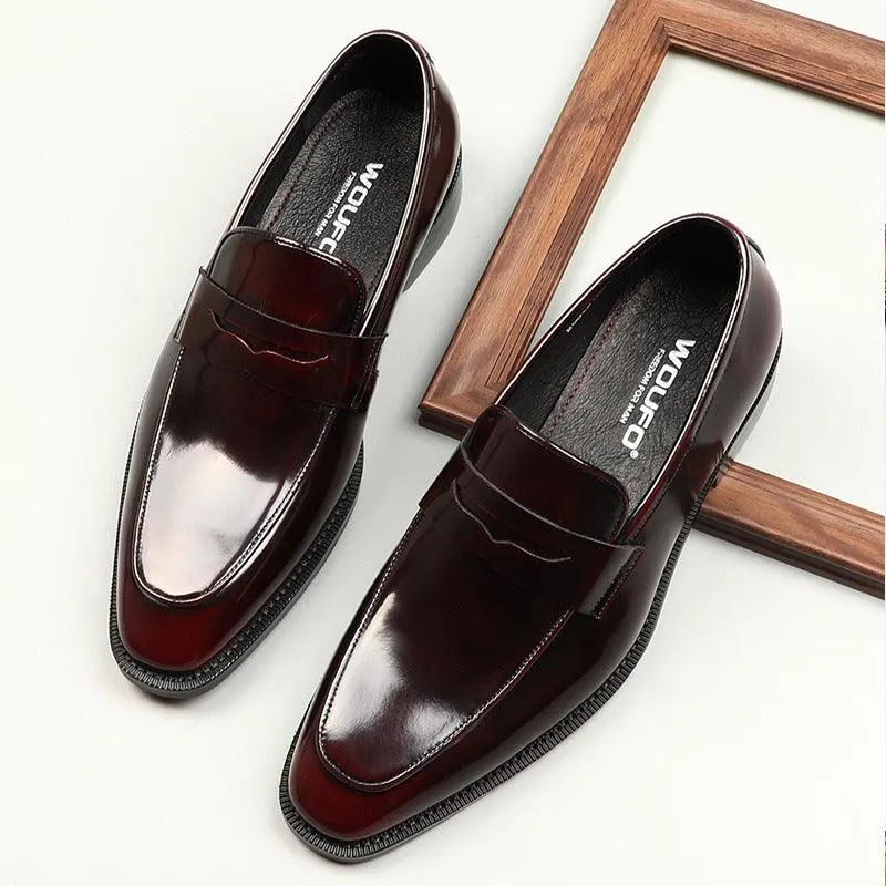 Patent Leather Business Formal Shoes