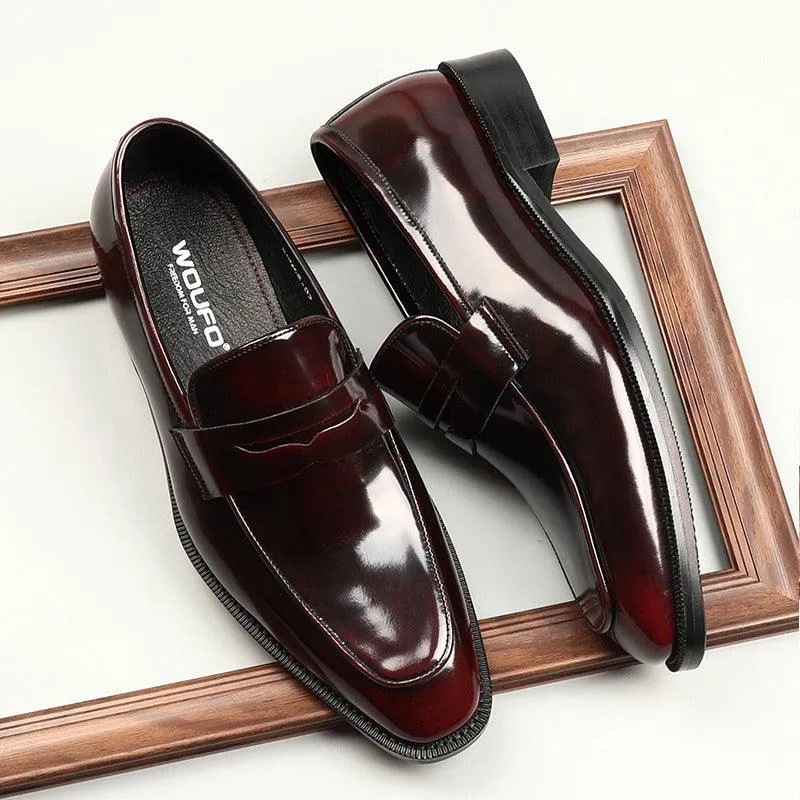 Patent Leather Business Formal Shoes