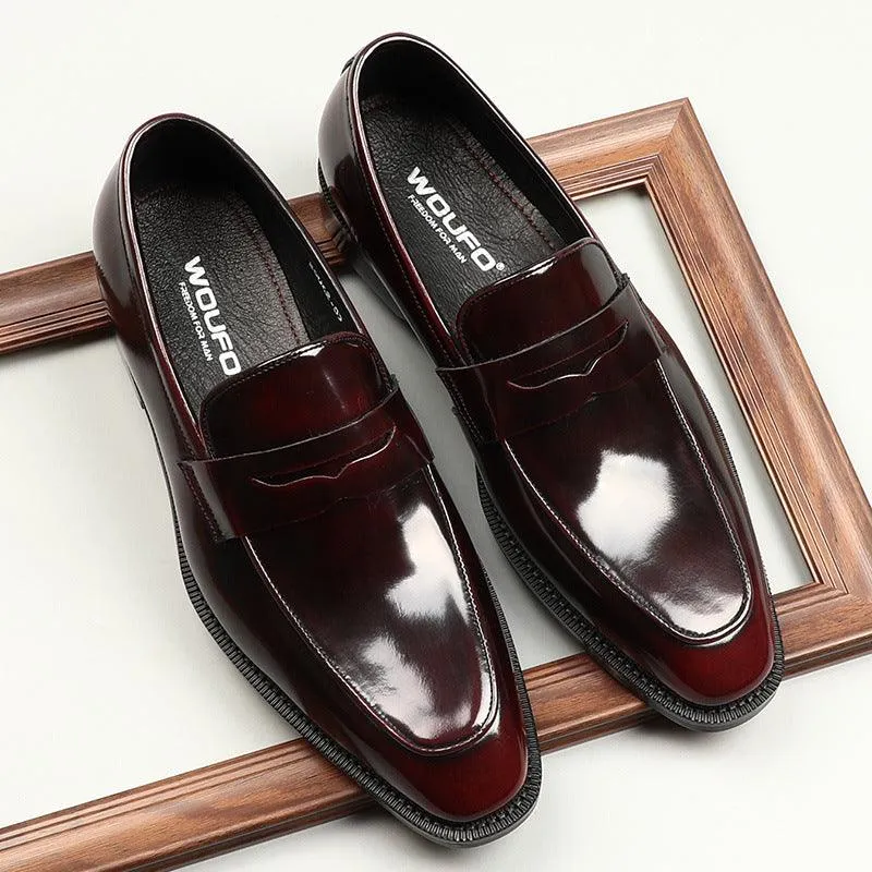 Patent Leather Business Formal Shoes