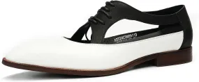 Santimon Mens Sandals Formal Dress Oxfords Business Casual Fashion Breathable Lace Up Leather Summer Shoes for Men