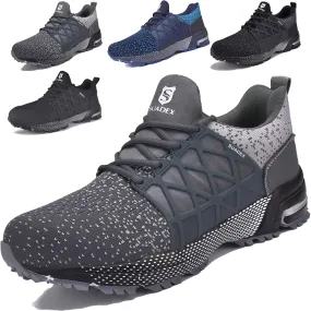 SUADEX Indestructible Steel Toe Shoes Men Women Safety Work Sneakers Comfortable Lightweight