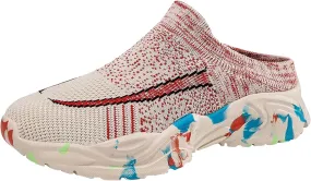 Womens Breathable Mesh Walking Mules Sneakers Running Shoes for Women Winter Casual Dress Shoes High Top Sneakers Black Tennis Shoe Casual Loafers