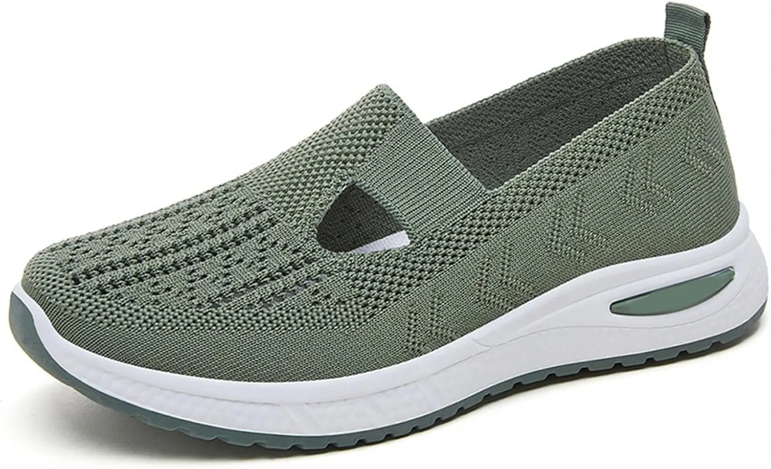 Women's Woven Orthopedic Breathable Soft Shoes Mens Running Shoes Mesh Shoes Dressy Casual Women's Fashion Sneakers White Tennis Shoe Casual Loafers
